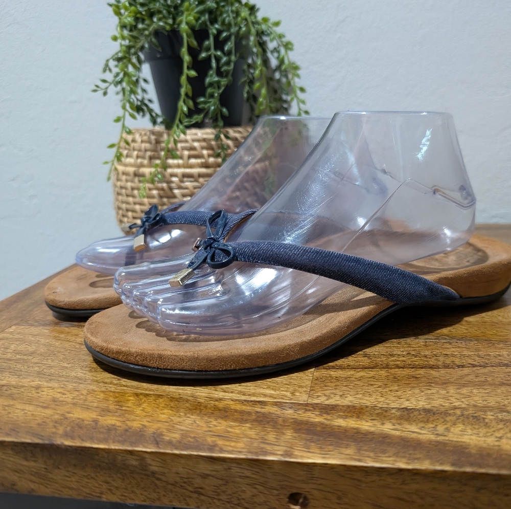 Vionic Denim‎ Ballet Sandals Size 9